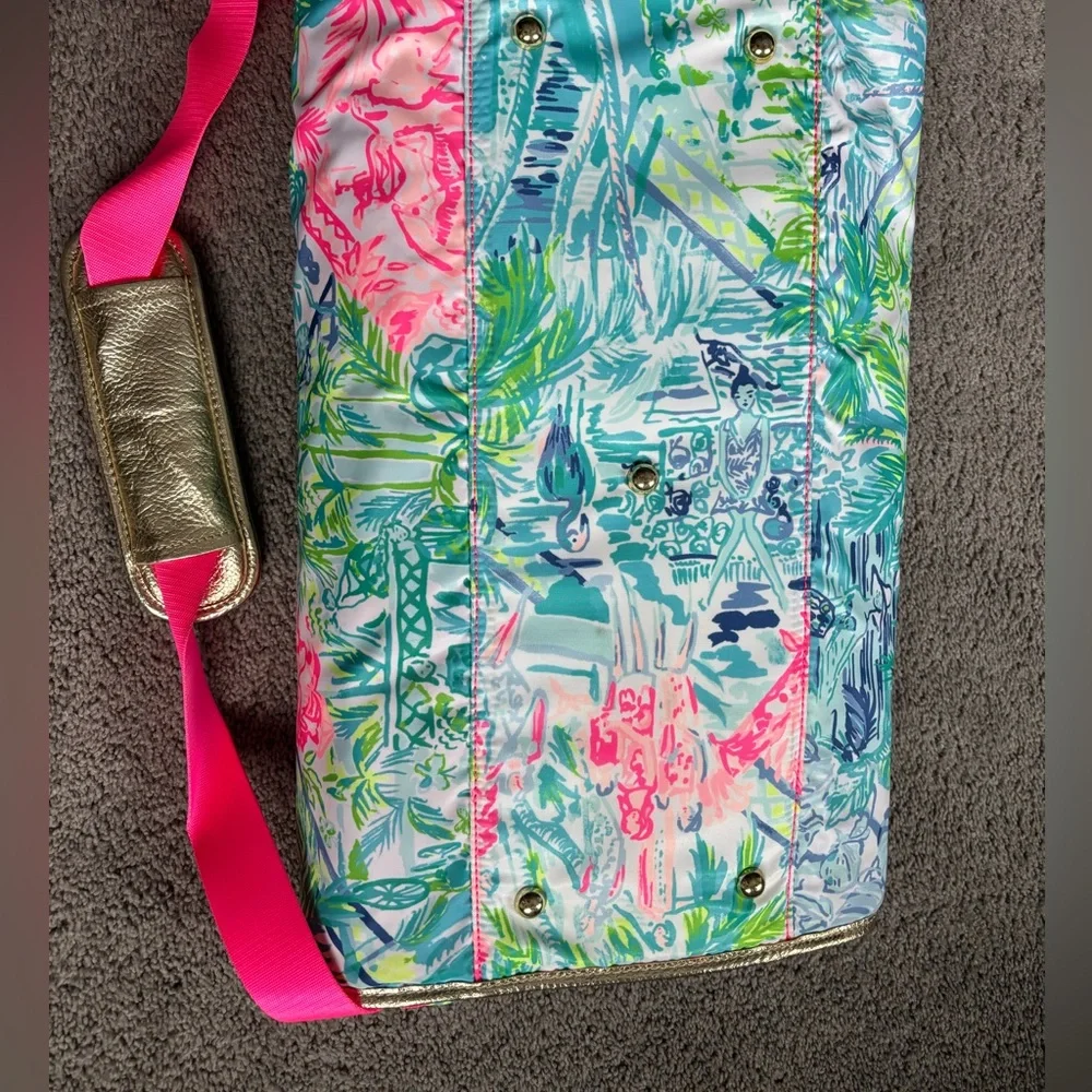 Lily Pulitzer Weekender / Garment Bag Bohemian Queen Print - Picture 7 of 7